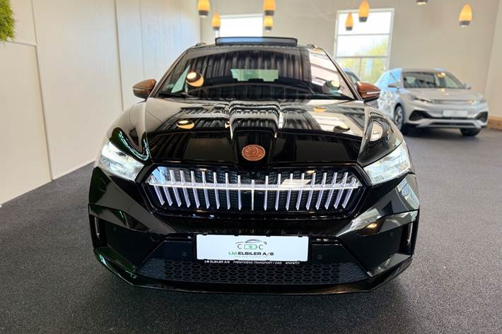 Sort Skoda Enyaq fra 2022