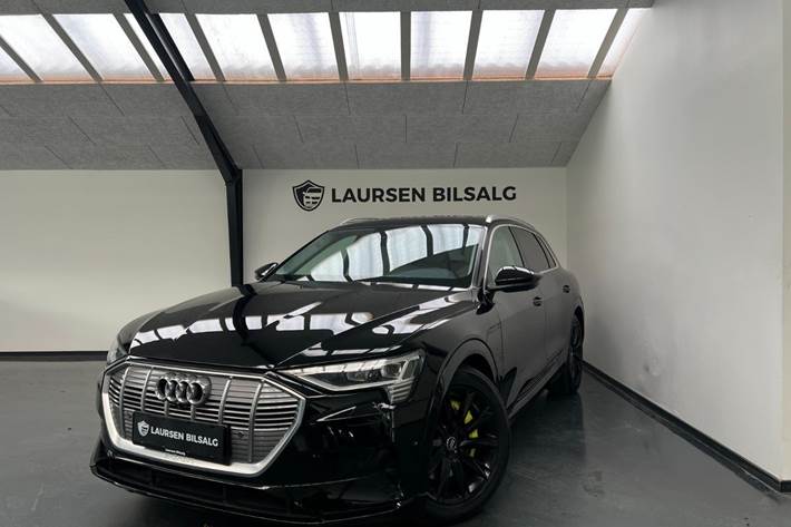Sort Audi e-tron fra 2020