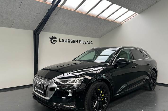 Sort Audi e-tron fra 2020