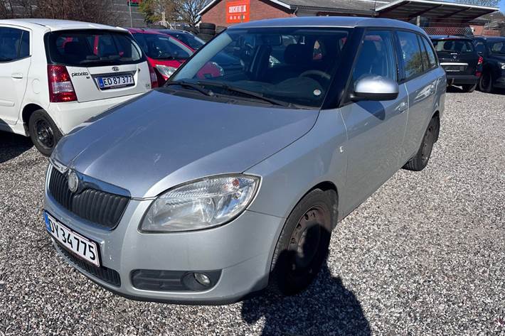 undefined Skoda Fabia fra 2008 set udefra