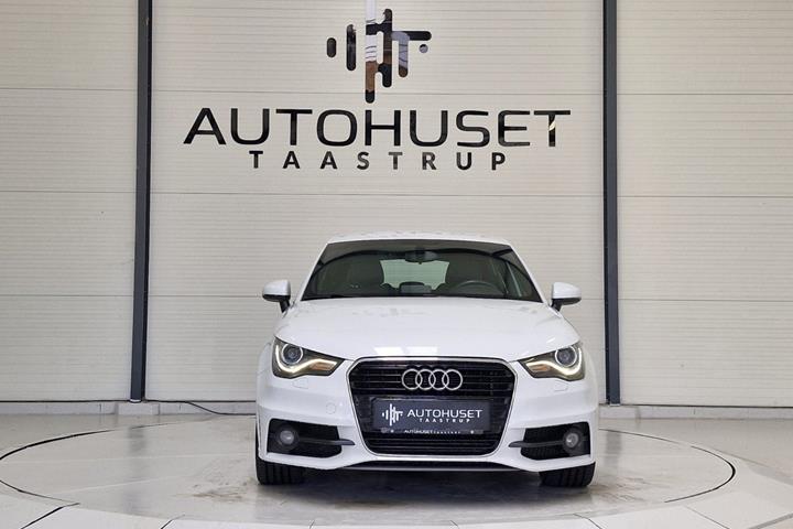 Hvid Audi A1 fra 2013