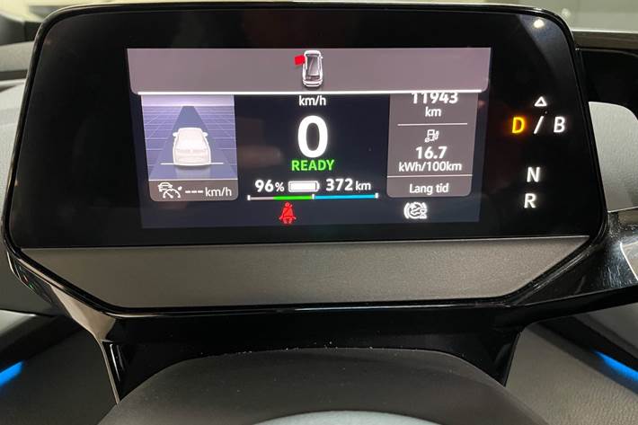 Grå VW ID.4 fra 2021