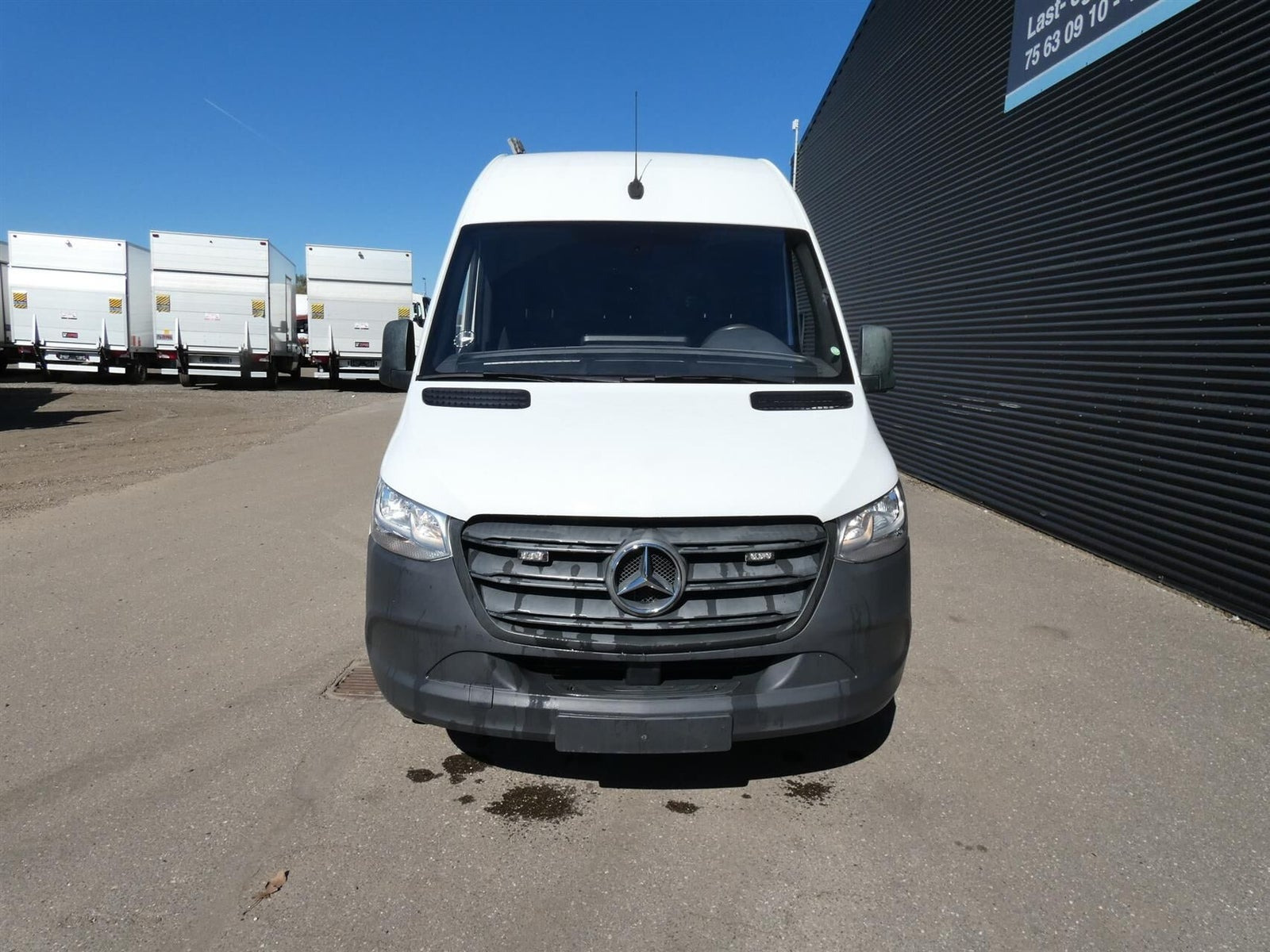 Hvid Mercedes Sprinter 316 fra 2020