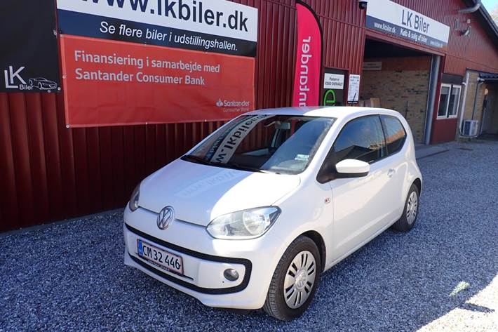 Hvid VW UP! fra 2014