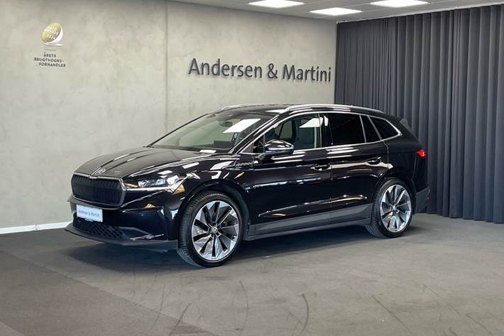 Sort Skoda Enyaq fra 2021