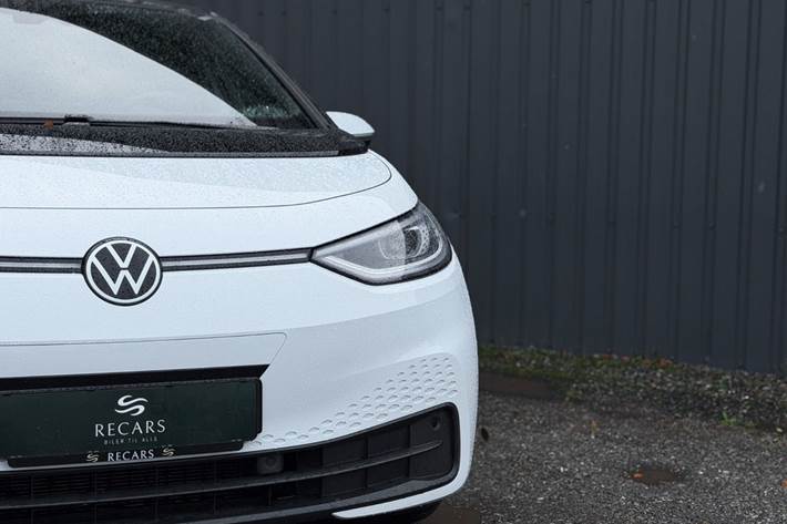 Hvid VW ID.3 fra 2022