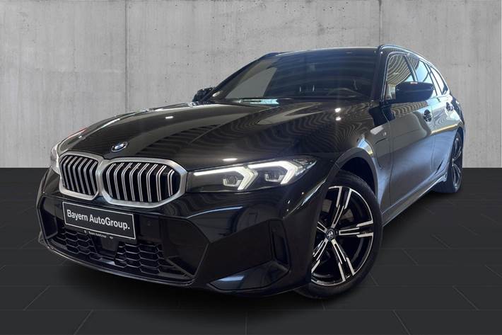 Sort BMW 320e fra 2024