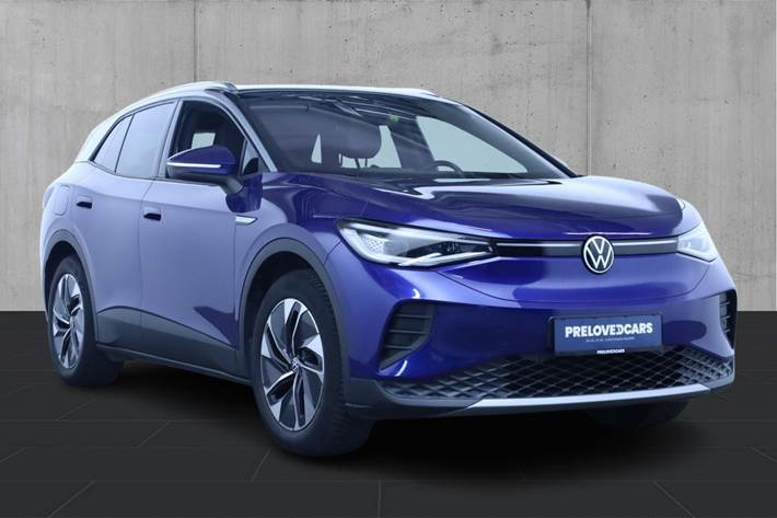 Blå VW ID.4 fra 2022
