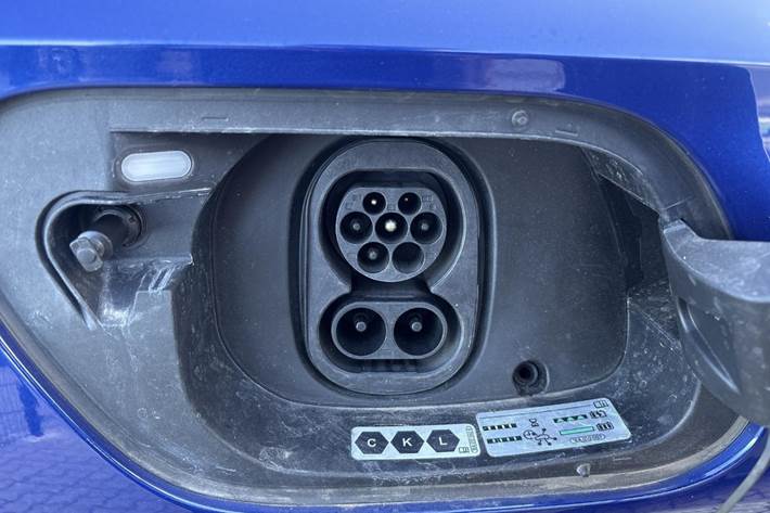 Blå VW ID.4 fra 2022