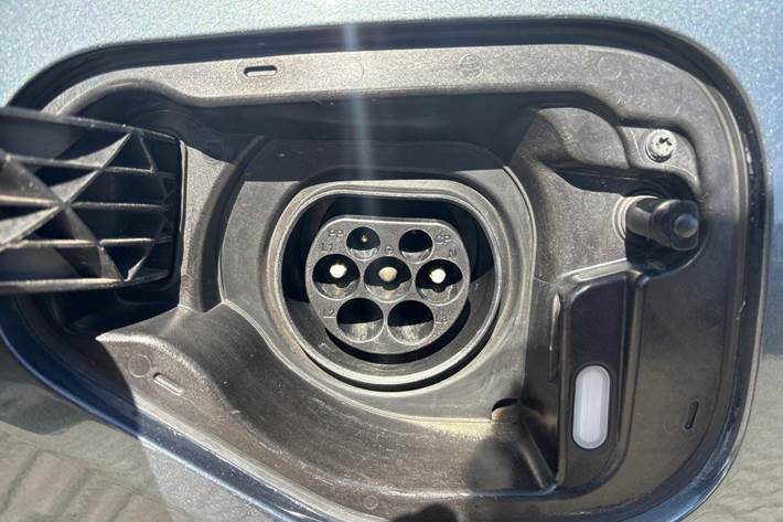 Grå Skoda Octavia fra 2021
