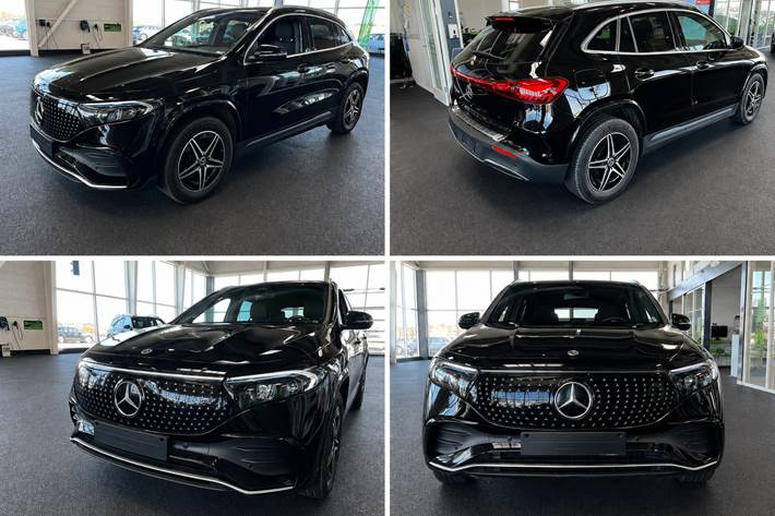 Sort Mercedes EQA250+ fra 2024