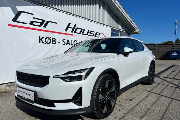 Hvid Polestar 2 fra 2023