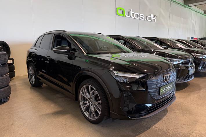 Sort Audi Q4 e-tron fra 2023