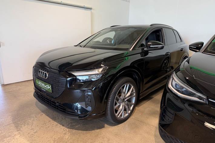 Sort Audi Q4 e-tron fra 2023