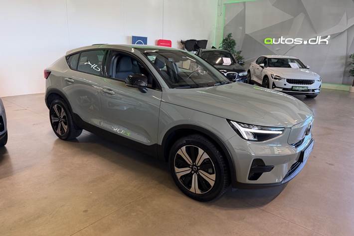 Grøn Volvo C40 fra 2023