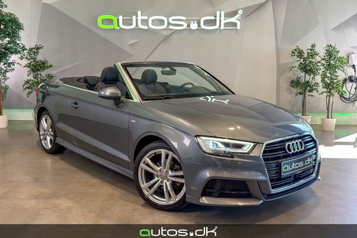 Grå Audi A3 fra 2020