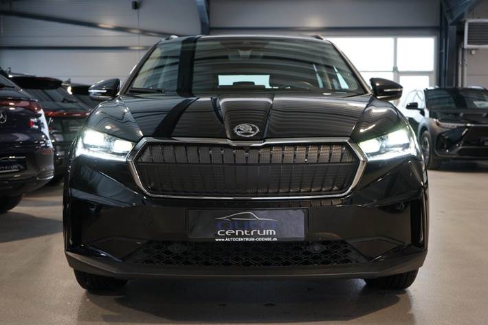 Sort Skoda Enyaq fra 2024