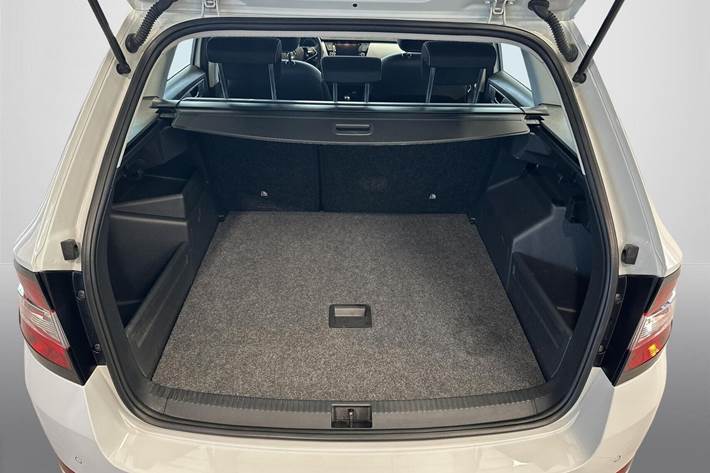 Hvid Skoda Fabia fra 2021