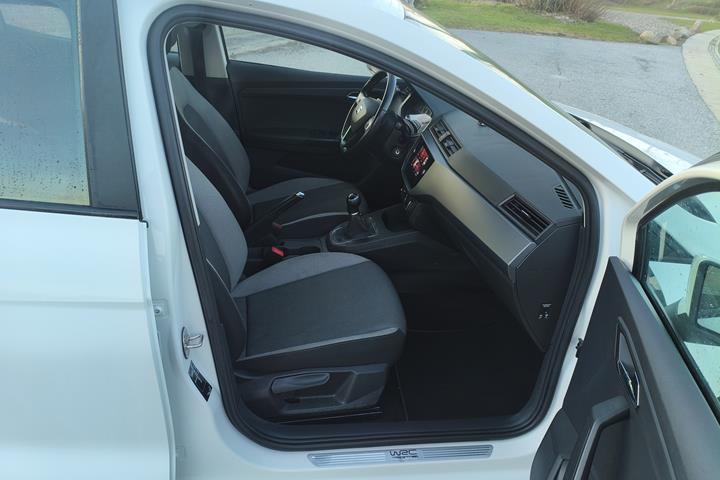 Hvid Seat Ibiza fra 2018