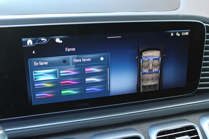 Grøn Mercedes GLE53 fra 2025