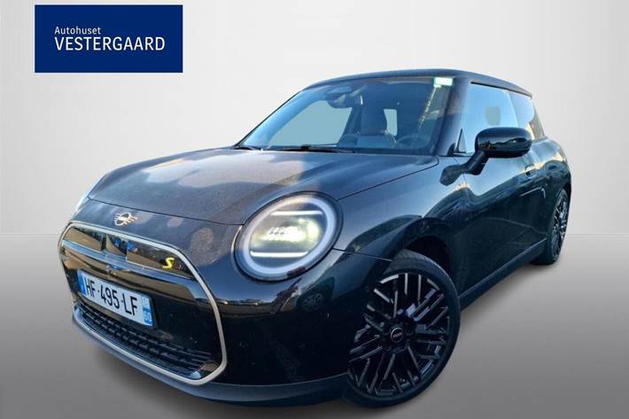 Sort Mini Cooper SE fra 2025