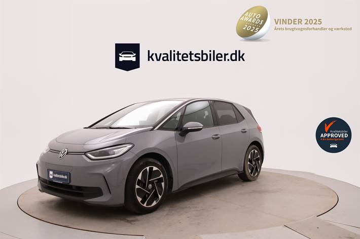 Grå VW ID.3 fra 2023
