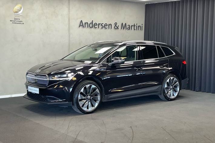 Sort Skoda Enyaq fra 2021