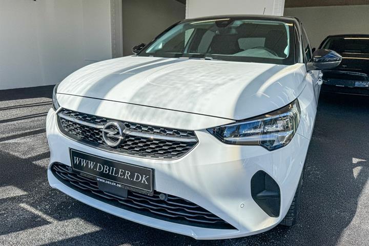 Hvid Opel Corsa-e fra 2023