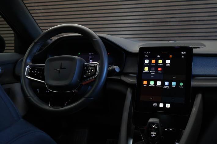 Sort Polestar 2 fra 2022