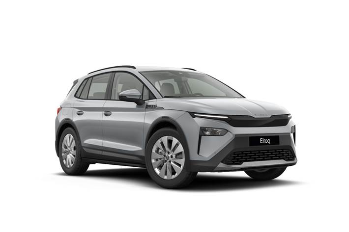 Grå Skoda Elroq fra 2026