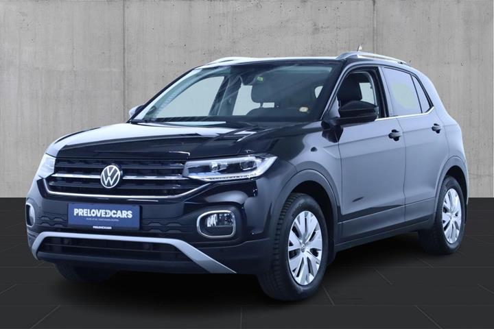 Sort VW T-Cross fra 2022 set udefra