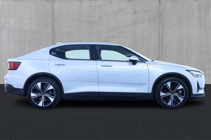 Hvid Polestar 2 fra 2023