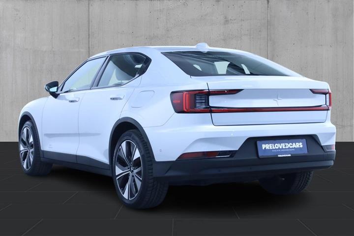 Hvid Polestar 2 fra 2023