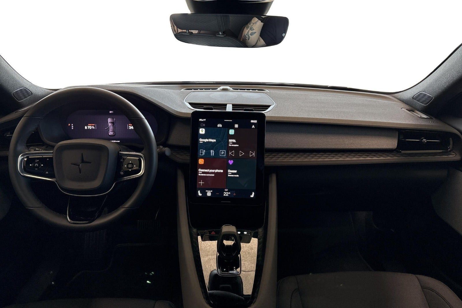 Hvid Polestar 2 fra 2023