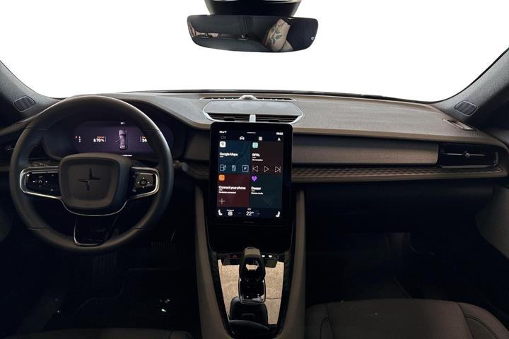 Hvid Polestar 2 fra 2023
