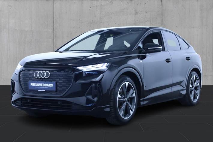 Sort Audi Q4 e-tron fra 2022