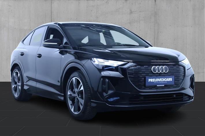 Sort Audi Q4 e-tron fra 2022