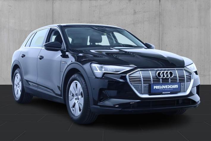 Sort Audi e-tron fra 2021