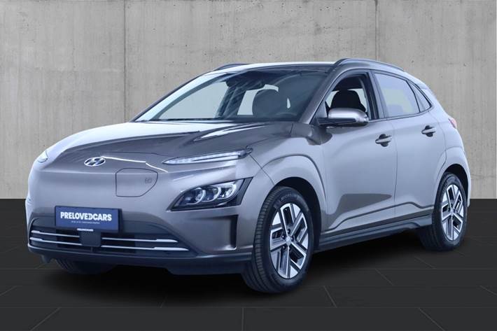 Orange Hyundai Kona fra 2022