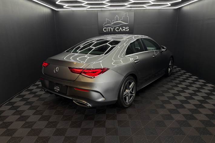 Grå Mercedes CLA200 fra 2019
