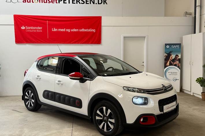 Hvid Citroën C3 fra 2018