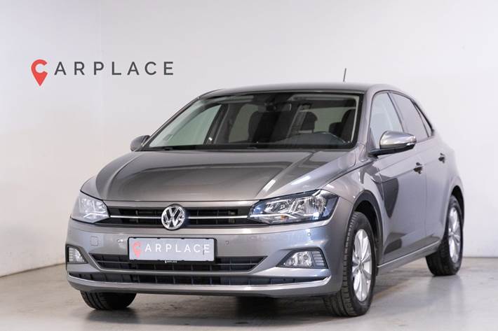 Grå VW Polo fra 2019