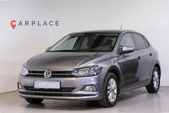 Grå VW Polo fra 2019