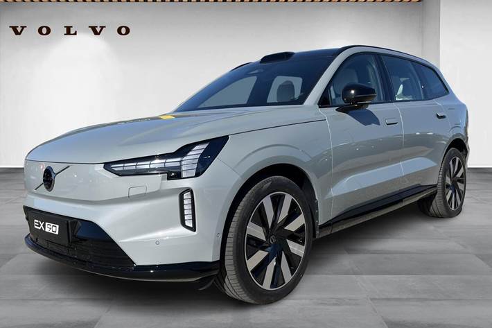 Grå Volvo EX90 fra 2025