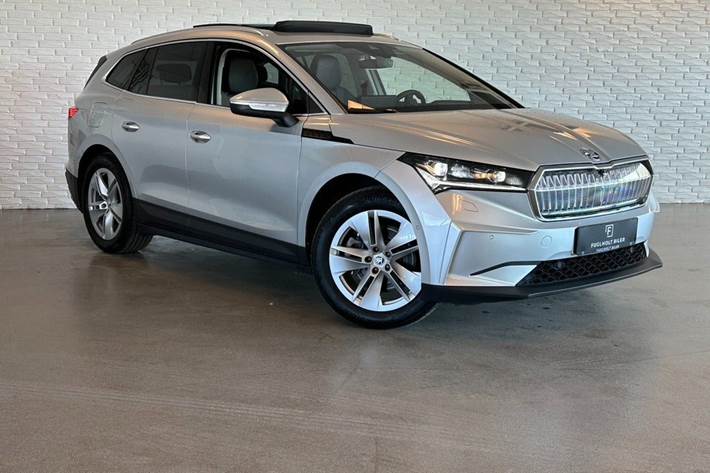 Sølv Skoda Enyaq fra 2023