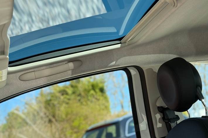 Hvid Fiat 500 fra 2018