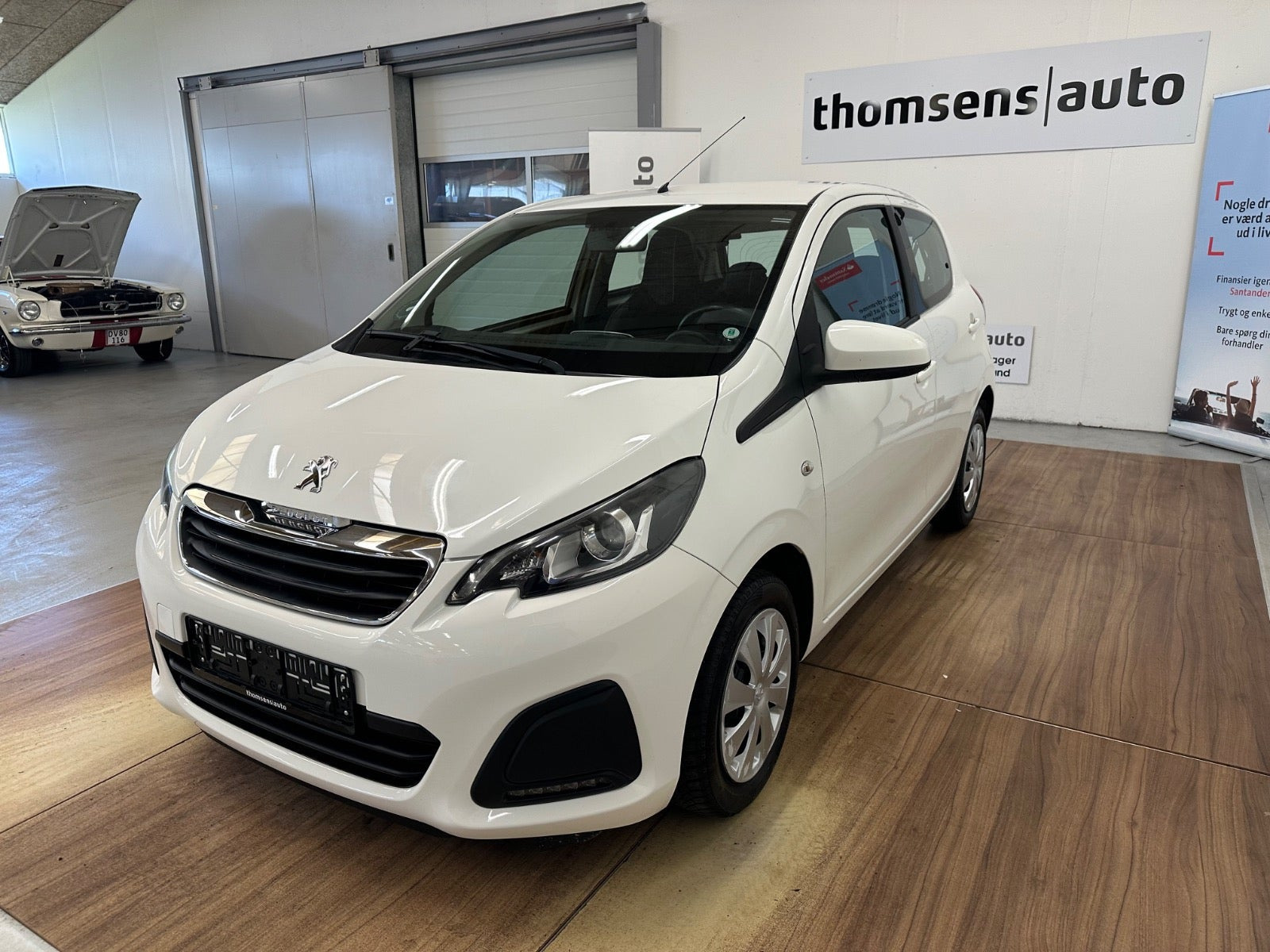 Hvid Peugeot 108 fra 2018
