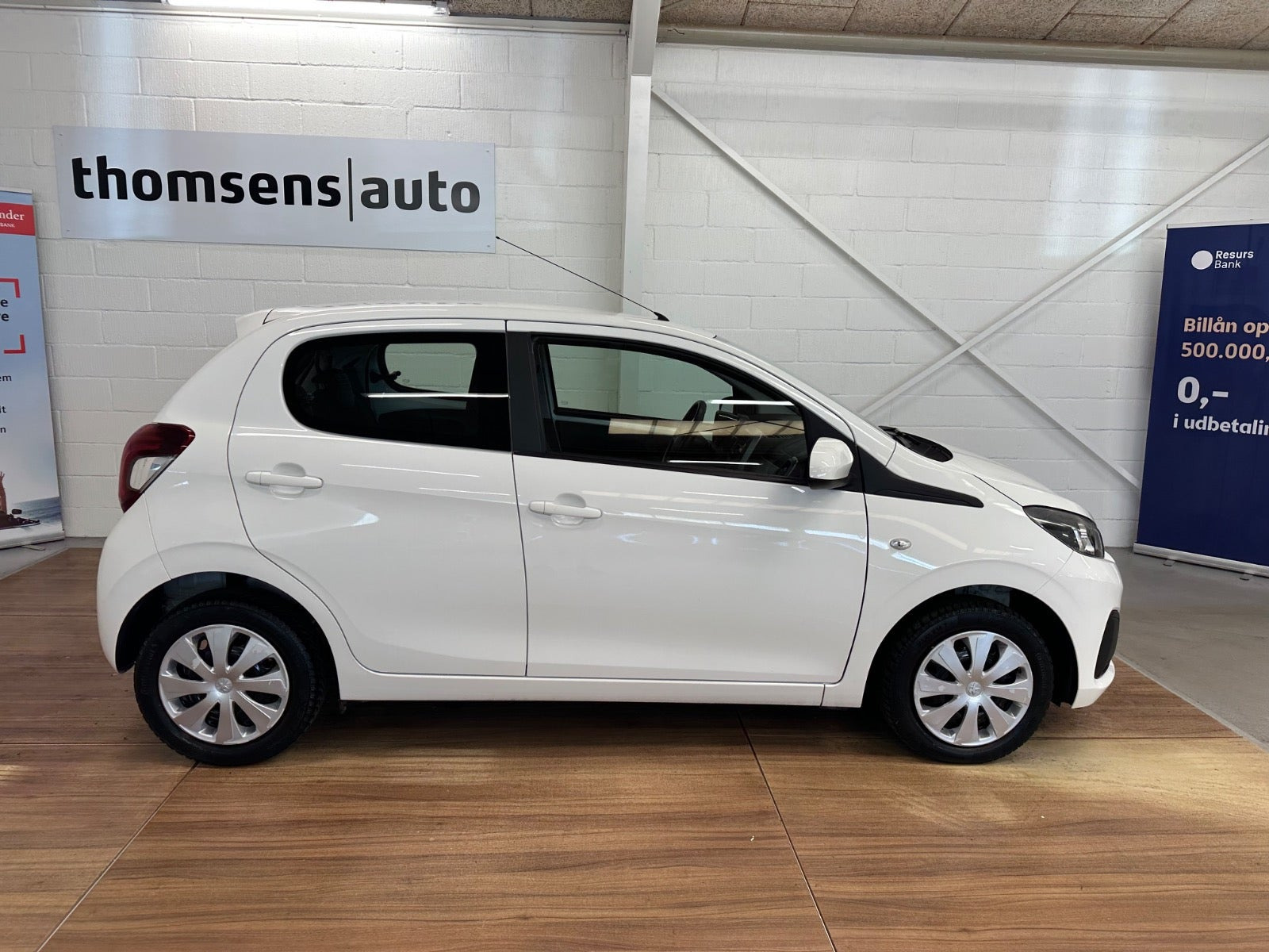 Hvid Peugeot 108 fra 2018