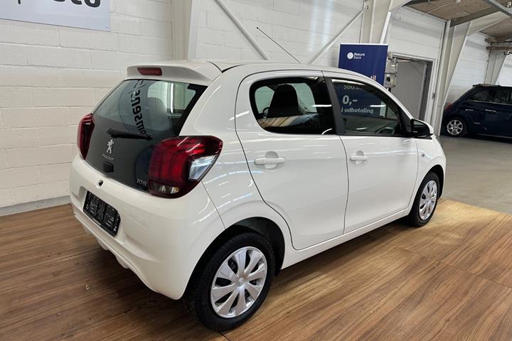 Hvid Peugeot 108 fra 2018