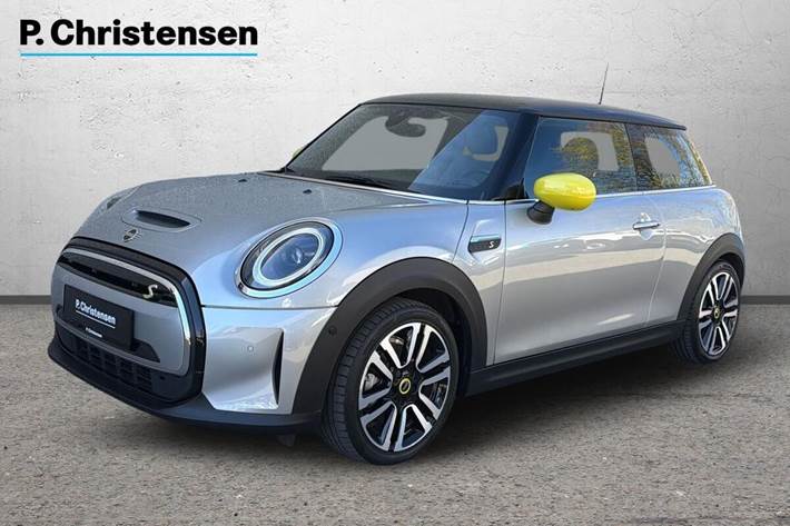 Grå Mini Cooper SE fra 2023